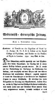 Medicinisch chirurgische Zeitung