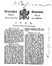 Bregenzer Wochenblatt