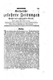 Gothaische gelehrte Zeitungen