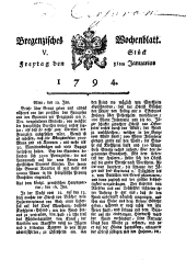 Bregenzer Wochenblatt