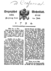 Bregenzer Wochenblatt