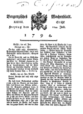 Bregenzer Wochenblatt
