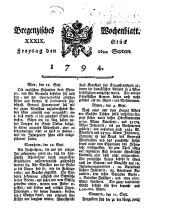 Bregenzer Wochenblatt