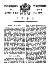 Bregenzer Wochenblatt