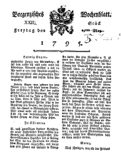 Bregenzer Wochenblatt