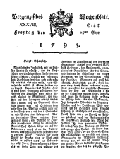 Bregenzer Wochenblatt