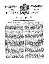 Bregenzer Wochenblatt