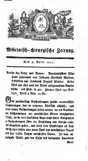 Medicinisch chirurgische Zeitung