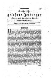 Gothaische gelehrte Zeitungen