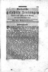 Gothaische gelehrte Zeitungen