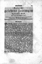 Gothaische gelehrte Zeitungen