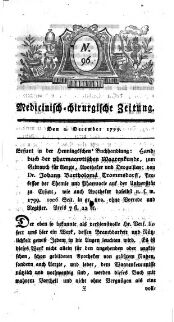 Medicinisch chirurgische Zeitung