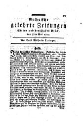 Gothaische gelehrte Zeitungen