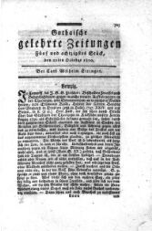 Gothaische gelehrte Zeitungen