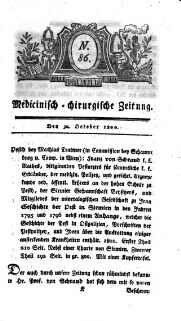 Medicinisch chirurgische Zeitung