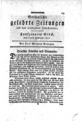 Gothaische gelehrte Zeitungen