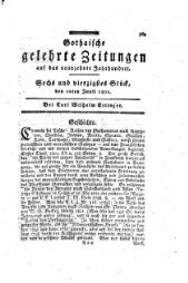 Gothaische gelehrte Zeitungen