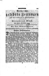 Gothaische gelehrte Zeitungen