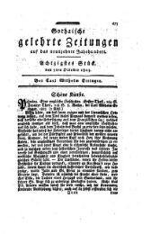 Gothaische gelehrte Zeitungen