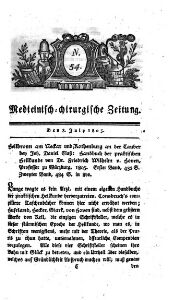 Medicinisch chirurgische Zeitung