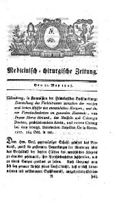 Medicinisch chirurgische Zeitung