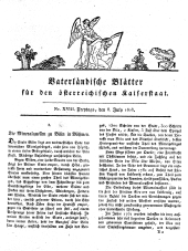 Vaterländische Blätter