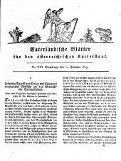 Vaterländische Blätter