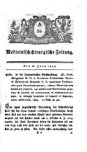 Medicinisch chirurgische Zeitung