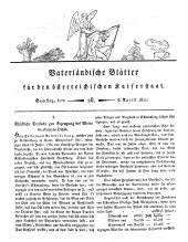 Vaterländische Blätter