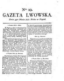 Gazeta Lwowska (Lemberger Zeitung)