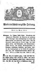 Medicinisch chirurgische Zeitung