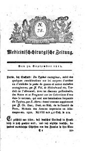 Medicinisch chirurgische Zeitung