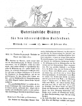 Vaterländische Blätter