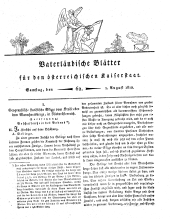 Vaterländische Blätter