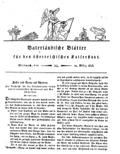 Vaterländische Blätter