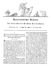 Vaterländische Blätter