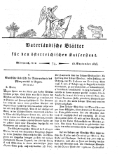 Vaterländische Blätter