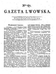 Gazeta Lwowska (Lemberger Zeitung)