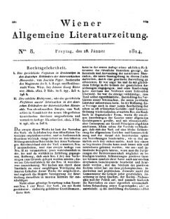Wiener allgemeine Literatur-Zeitung