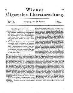 Wiener allgemeine Literatur-Zeitung