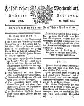 Feldkircher Wochenblatt