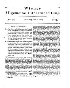 Wiener allgemeine Literatur-Zeitung