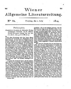 Wiener allgemeine Literatur-Zeitung