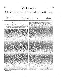 Wiener allgemeine Literatur-Zeitung