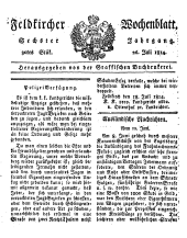 Feldkircher Wochenblatt