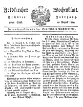 Feldkircher Wochenblatt