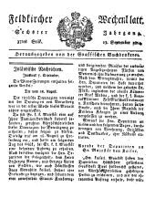 Feldkircher Wochenblatt