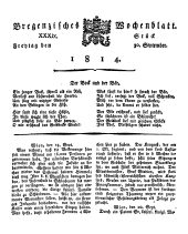 Bregenzer Wochenblatt