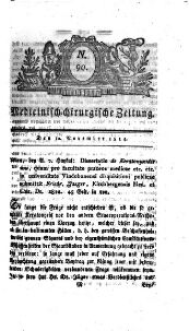 Medicinisch chirurgische Zeitung