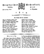 Bregenzer Wochenblatt